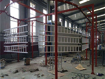 鋅鋼護(hù)欄生產(chǎn)車間